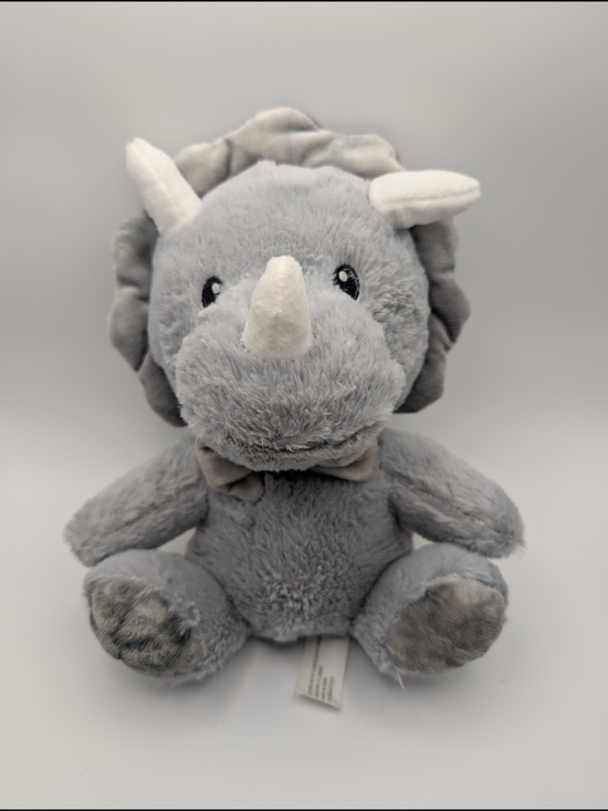 Publix Other - 9" Plush Gray Rhinoceros Rhino With Bowtie Publix Supermarket